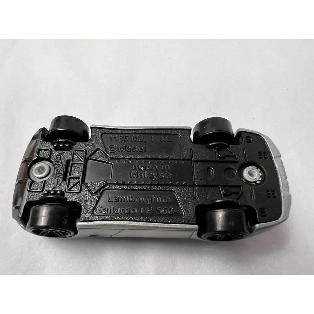 2023 Hot Wheels Lamborghini Gallardo LP 560-4 Metal Flake Gray Diecast VGUC
